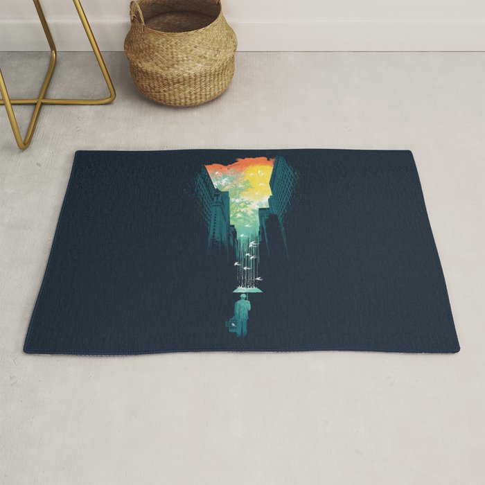 I Want My Blue Sky Rug Gallery Image 1