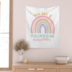 You are a Rainbow of Possibilities Wall Tapestry Gallery Image 2