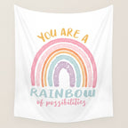 You are a Rainbow of Possibilities Wall Tapestry Gallery Image 4
