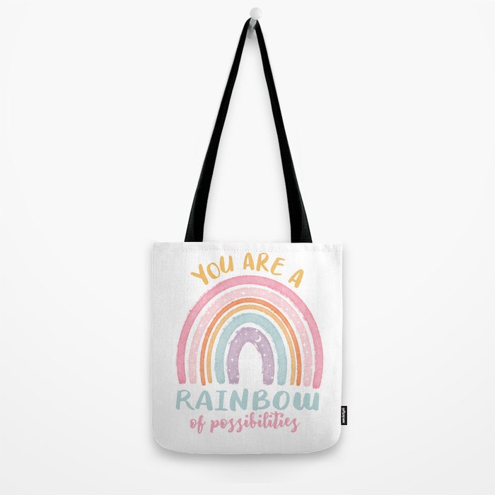 You are a Rainbow of Possibilities Tote Bag Gallery Image 2