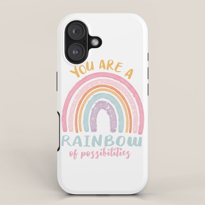 You are a Rainbow of Possibilities iPhone Case Gallery Image 1