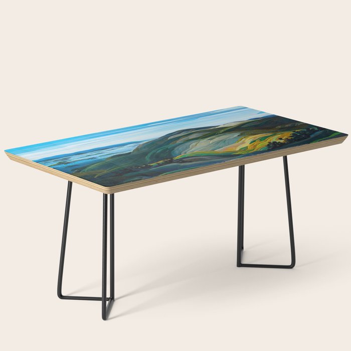 Canadian Landscape Franklin Carmichael Art Nouveau Post-Impressionism Coffee Table Gallery Image 1