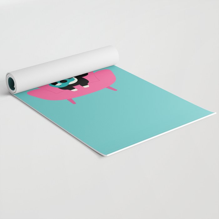 Good Vibes Only Yoga Mat Gallery Image 2
