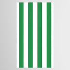 Green and White Stripe Pattern Tablecloth Gallery Image 2