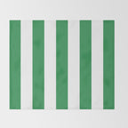 Green and White Stripe Pattern Throw Blanket Gallery Image 2