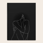 Nude figure illustration - Celina Black Notebook Gallery Image 4