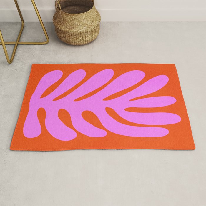 Flamingo & Orioles: Matisse Paper Cutouts 10 Rug Gallery Image 1