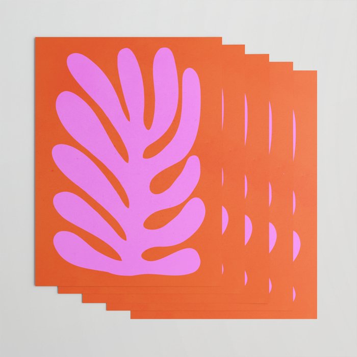 Flamingo & Orioles: Matisse Paper Cutouts 10 Wrapping Paper Gallery Image 3