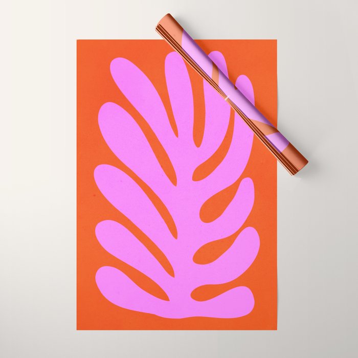 Flamingo & Orioles: Matisse Paper Cutouts 10 Wrapping Paper Gallery Image 1