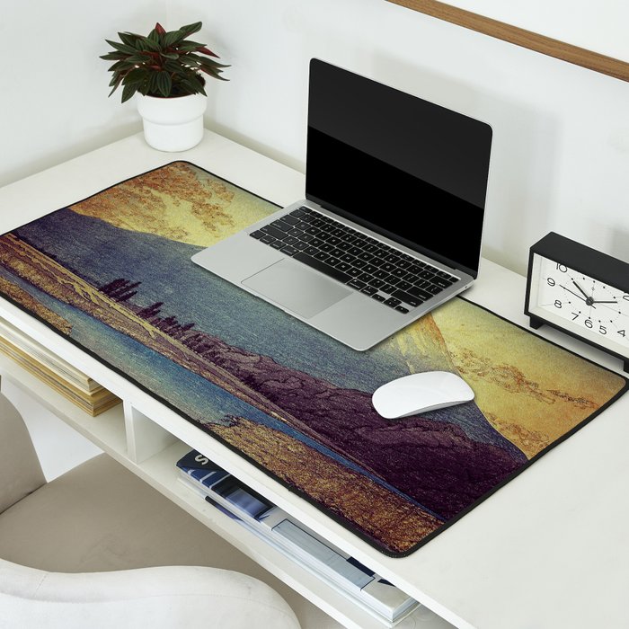 Magic Hour at Danesari - Nature Landscape Desk Mat Gallery Image 2