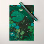 Frog Pond Wrapping Paper Gallery Image 1