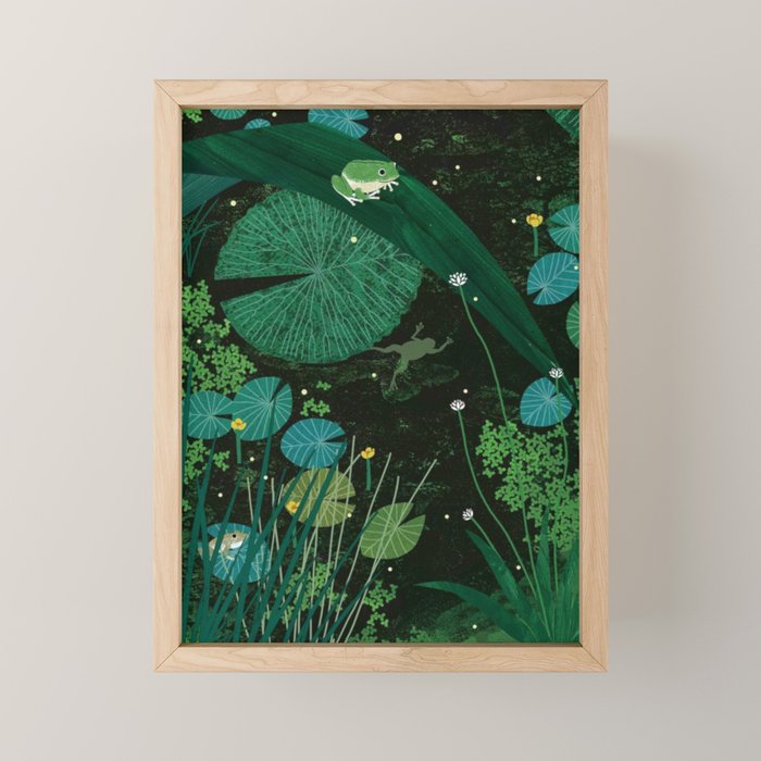 Frog Pond Mini Art Print Gallery Image 1