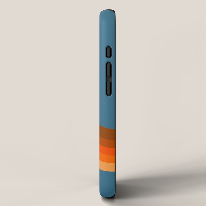 Abstraction_SUN_RISING_RETRO_SPACE_POP_ART_0906S iPhone Case Gallery Image 2