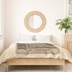 The Hermit - Raccoons Tarot Duvet Cover Gallery Image 3