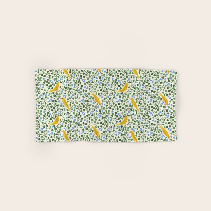 Aviary Vine Bath Towel Gallery Image 1