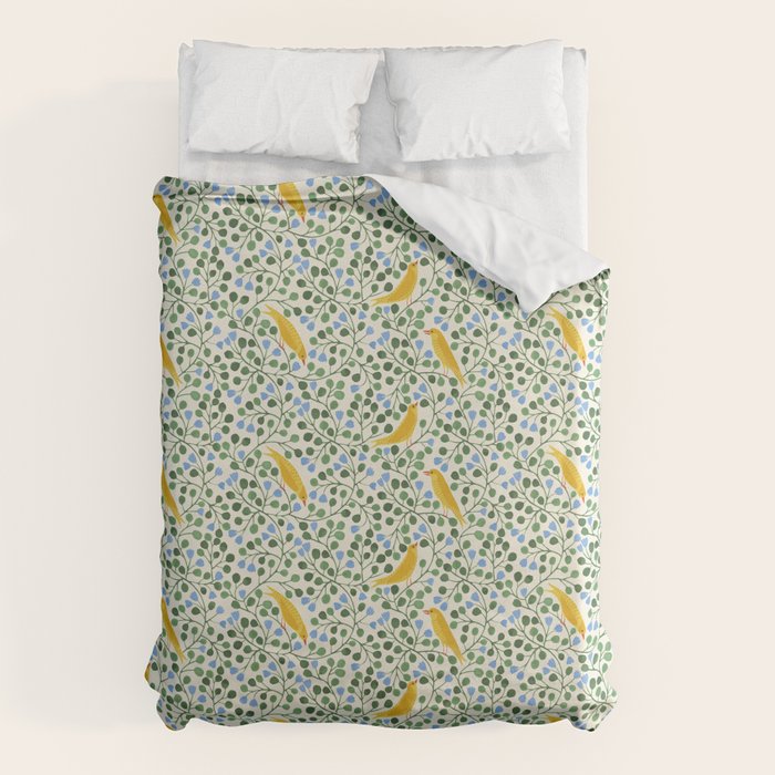 Aviary Vine Duvet Cover Gallery Image 6