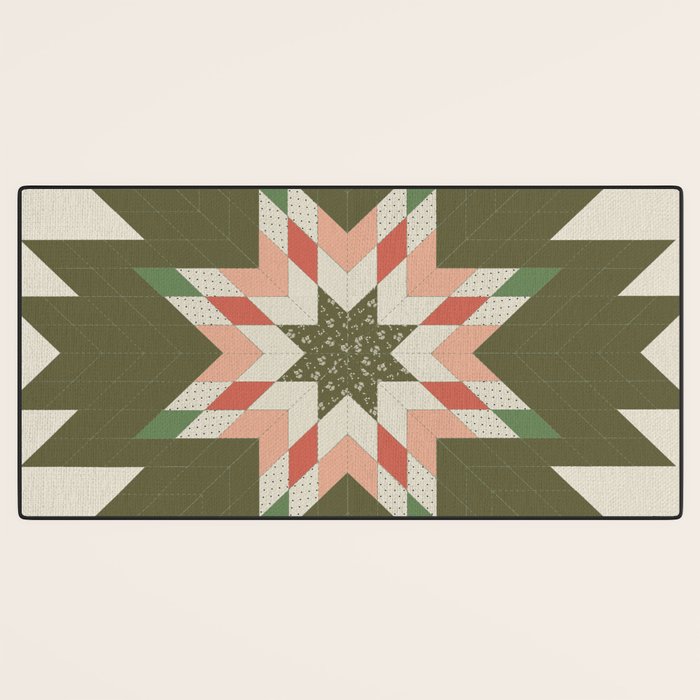Star Wreath Desk Mat Gallery Image 3