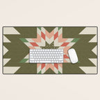Star Wreath Desk Mat Gallery Image 1