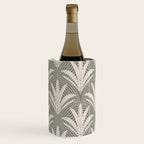 Boho Rustic Palm Radiance Muted Grey Wine Chiller Gallery Image 3