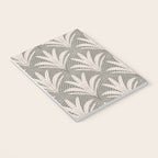 Boho Rustic Palm Radiance Muted Grey Notebook Gallery Image 3