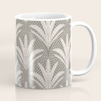 Boho Rustic Palm Radiance Muted Grey Coffee Mug Gallery Image 1