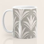 Boho Rustic Palm Radiance Muted Grey Coffee Mug Gallery Image 3