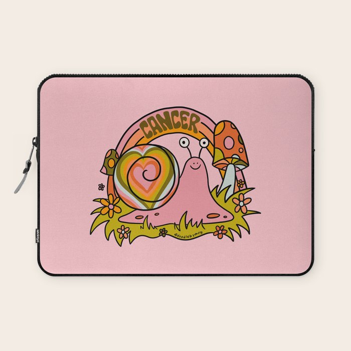 Cancer Snail Laptop Sleeve Gallery Image 1
