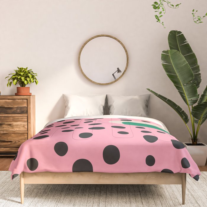 The Stare 3: Pink Cheetah Edition Comforter Gallery Image 3