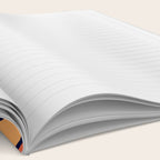 Retro 70s Stripe Colorful Rainbow 514 Notebook Gallery Image 2