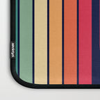 Retro 70s Stripe Colorful Rainbow 514 Laptop Sleeve Gallery Image 3