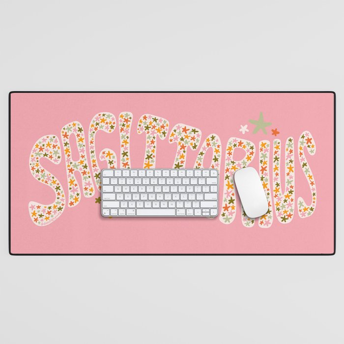 Starry Sagittarius Desk Mat Gallery Image 1