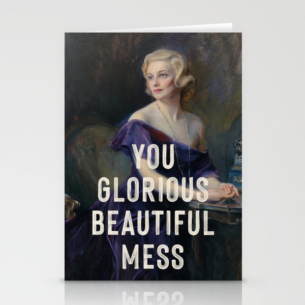 You Glorious Beautiful Mess Stationery Card Gallery Image 1