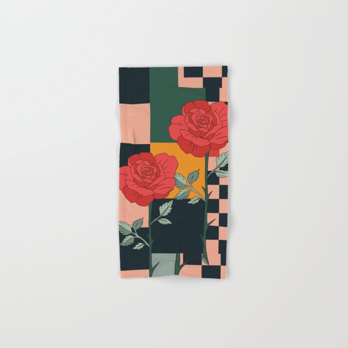 Red Roses 2 Bath Towel Gallery Image 1