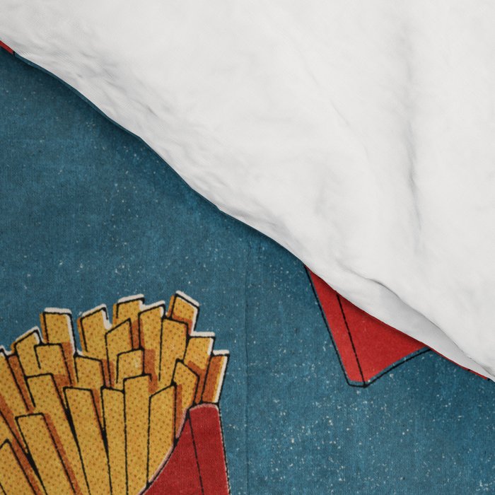 FAST FOOD / Fries - pattern Comforter Gallery Image 4