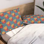 FAST FOOD / Fries - pattern Pillow Sham Gallery Image 2