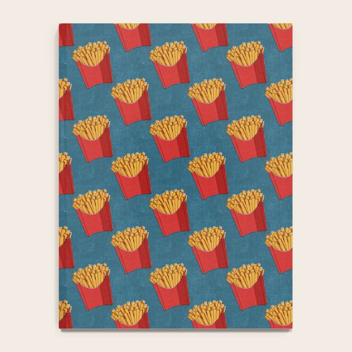 FAST FOOD / Fries - pattern Notebook Gallery Image 4