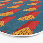 FAST FOOD / Fries - pattern Bath Mat Gallery Image 3