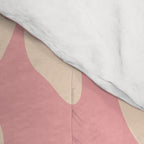 Retro Floral - Pink and Cream Comforter Gallery Image 4