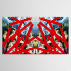 The Historical Brutality of the Gaze As Seen By Those With Power Tablecloth Gallery Image 2