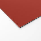 Cherry Red Solid Color Welcome Mat Gallery Image 2