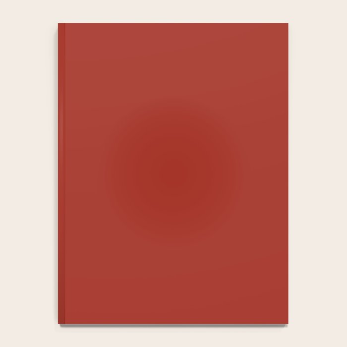 Cherry Red Solid Color Notebook Gallery Image 4