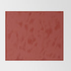 Cherry Red Solid Color Throw Blanket Gallery Image 2
