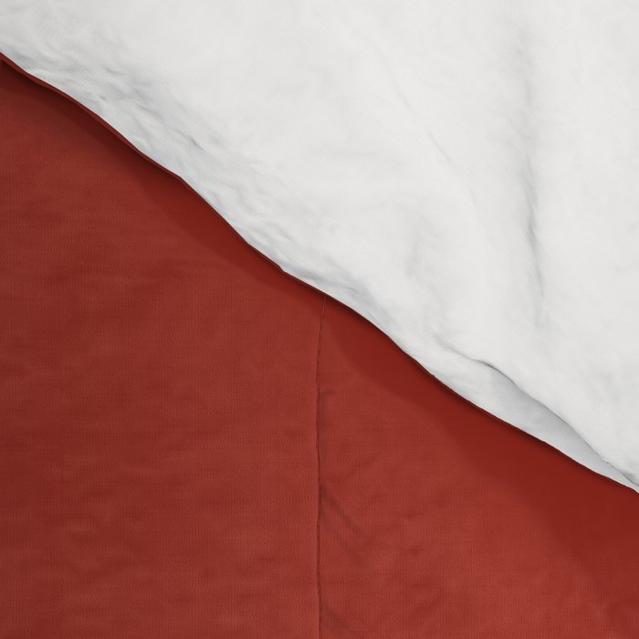 Cherry Red Solid Color Comforter Gallery Image 4