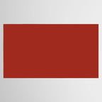 Cherry Red Solid Color Tablecloth Gallery Image 2