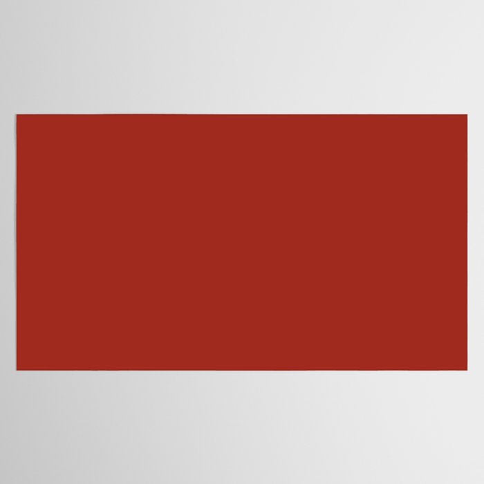 Cherry Red Solid Color Tablecloth Gallery Image 2