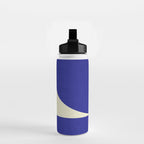 abstract composition- blue01 Water Bottle Gallery Image 2