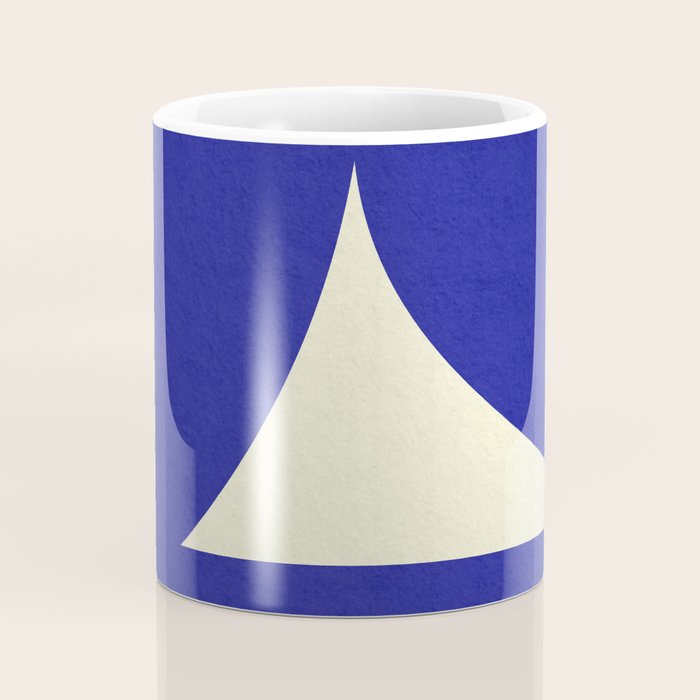 abstract composition- blue01 Coffee Mug Gallery Image 4