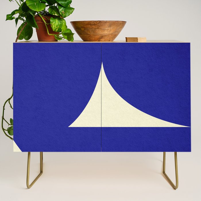 abstract composition- blue01 Credenza Gallery Image 1