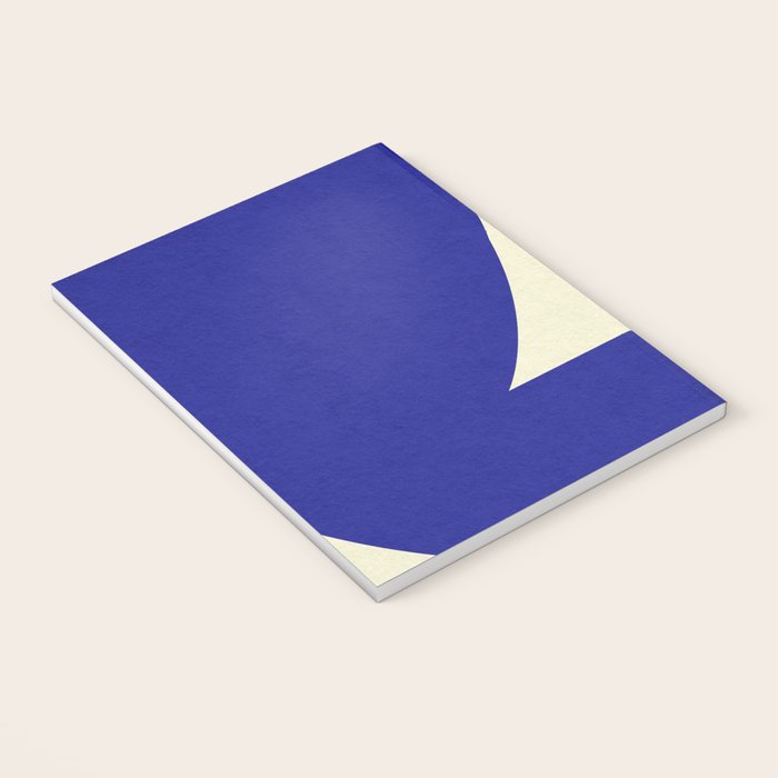 abstract composition- blue01 Notebook Gallery Image 3