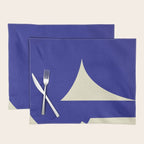 abstract composition- blue01 Placemat Gallery Image 1